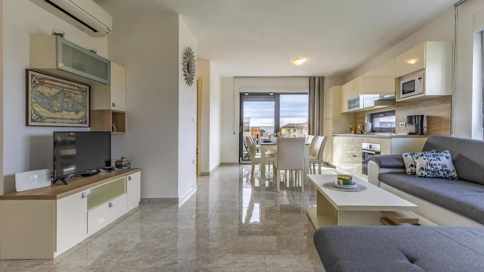 מדולין Sea View Bijeca Apartments קרואטיה